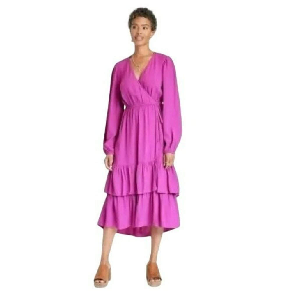 Women's Long Sleeve Wrap Dress | Knox Rose | Small